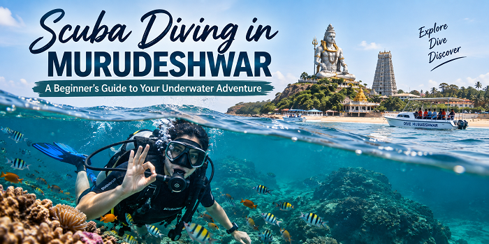 Scuba diving in murudeshwar